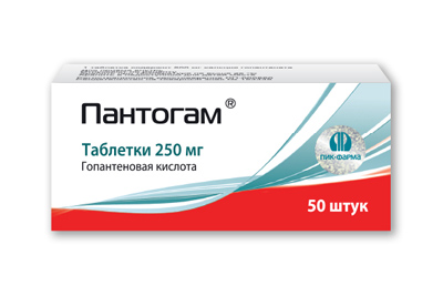 Изменён дизайн упаковки препарата Пантогам® таблетки 250 мг