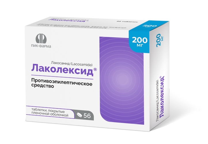Противоэпилептический портфель компании ПИК-ФАРМА пополнился лекарственным препаратом Лаколексид® таблетки